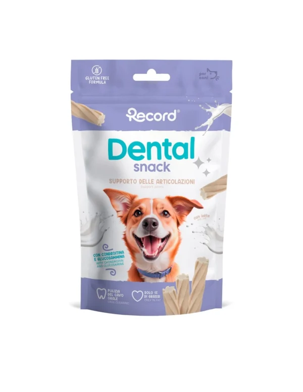 RECORD DENTAL SNACK - mliječne rolice 75g