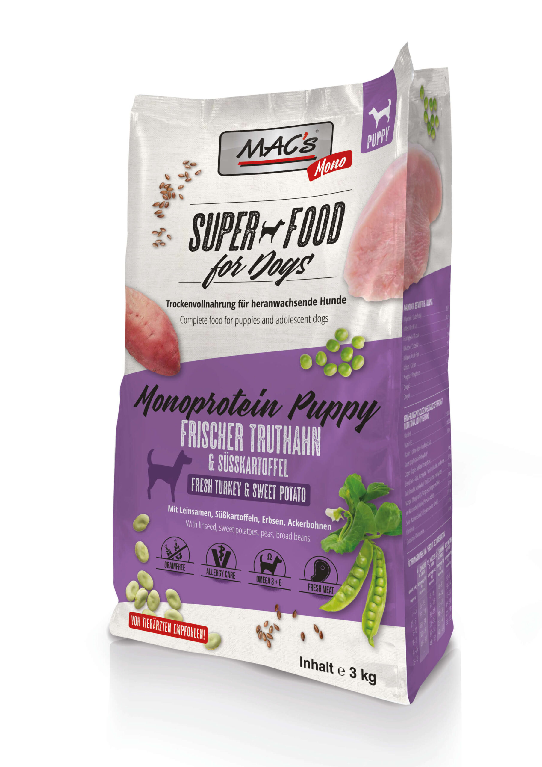 MAC's MONOPROTEIN PUPPY - Puretina i batat 3kg