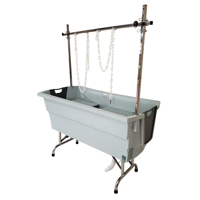 Profesionalna kada za pse s inox postoljem (grooming kada) - Slika 4