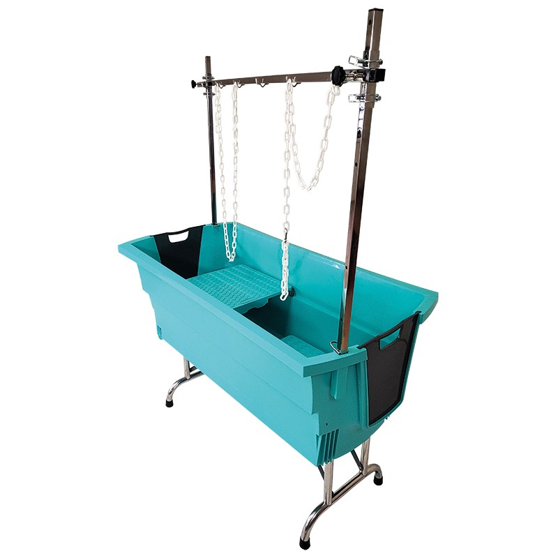 Profesionalna kada za pse s inox postoljem (grooming kada) - Slika 2
