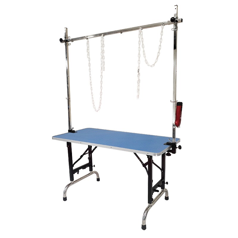 Sklopivi stol za šišanje pasa 120x60 cm (grooming stol) – podesiv - Slika 3