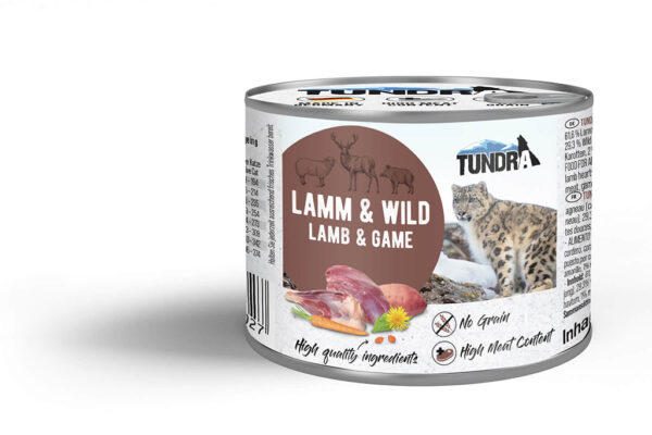 Tundra Cat Lamb & Wild 200g – mokra hrana za mačke bez žitarica