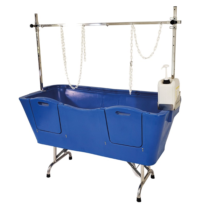 Profesionalna kada za pse s inox nogama (grooming kada) - Slika 3