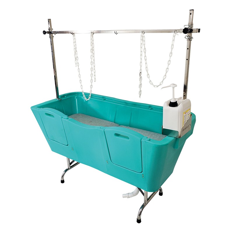 Profesionalna kada za pse s inox nogama (grooming kada) - Slika 2