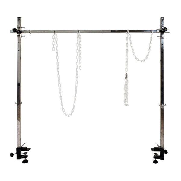 Dvostruka metalna prečka za stol 120 cm