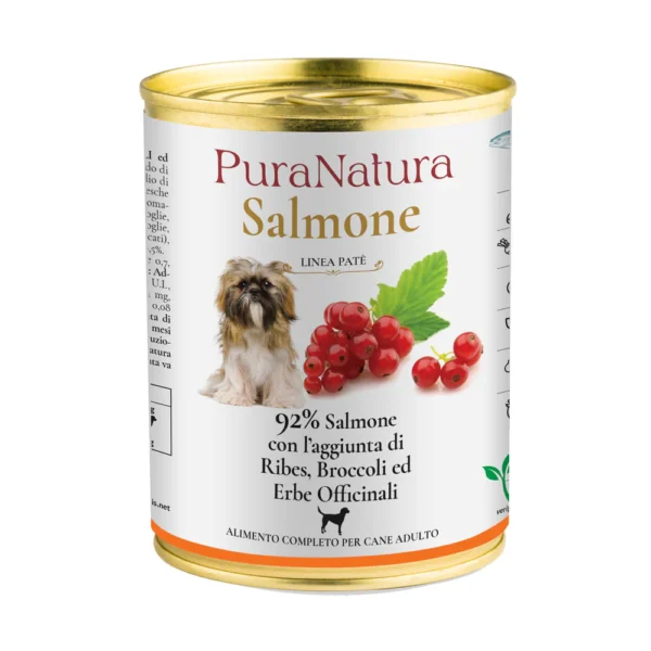 Pura Natura Paté Adult Losos i Ribiz 400g