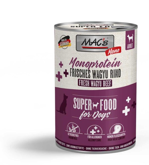 MAC's Dog Monoprotein Wagyu Govedina 400g