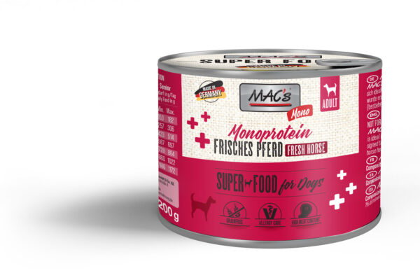 MAC’s Dog Mokra Hrana za Pse – Svježa konjetina 200 g
