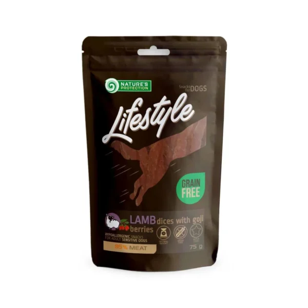 NATURE’S PROTECTION LIFESTYLE – Mekane janjeće trakice sa goji bobicama 75g